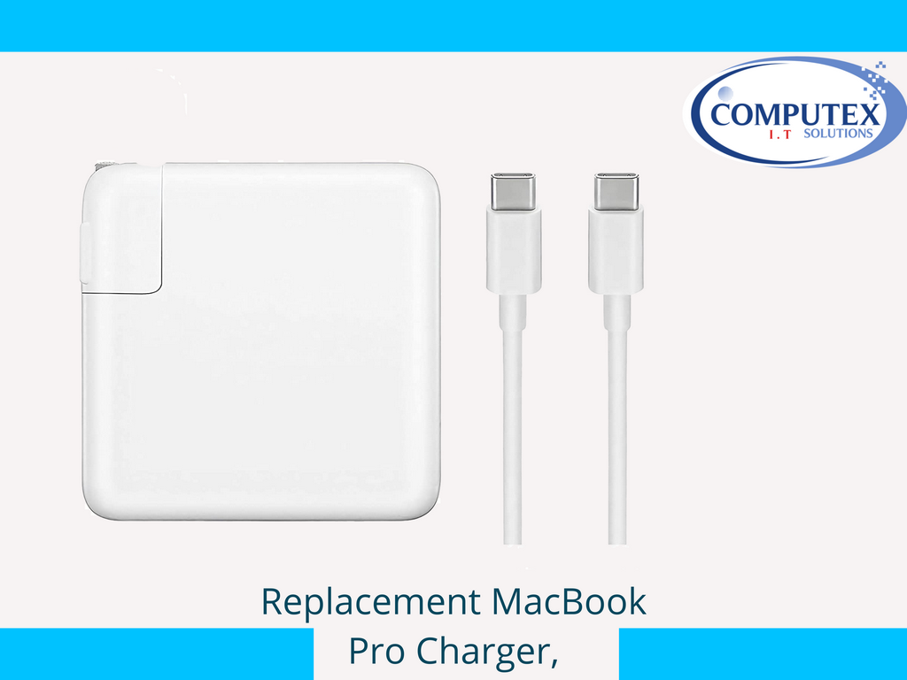 87W USB-C to USB-C Ac Power Adapter Charger Replacement for MacBook Pro 13 Inch 15 Inch Mac Book Pro Charger MacBook Air 2018 with Type-C Charge Cable 
